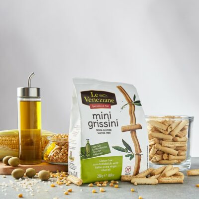 mini grissini con olio per celiaci
